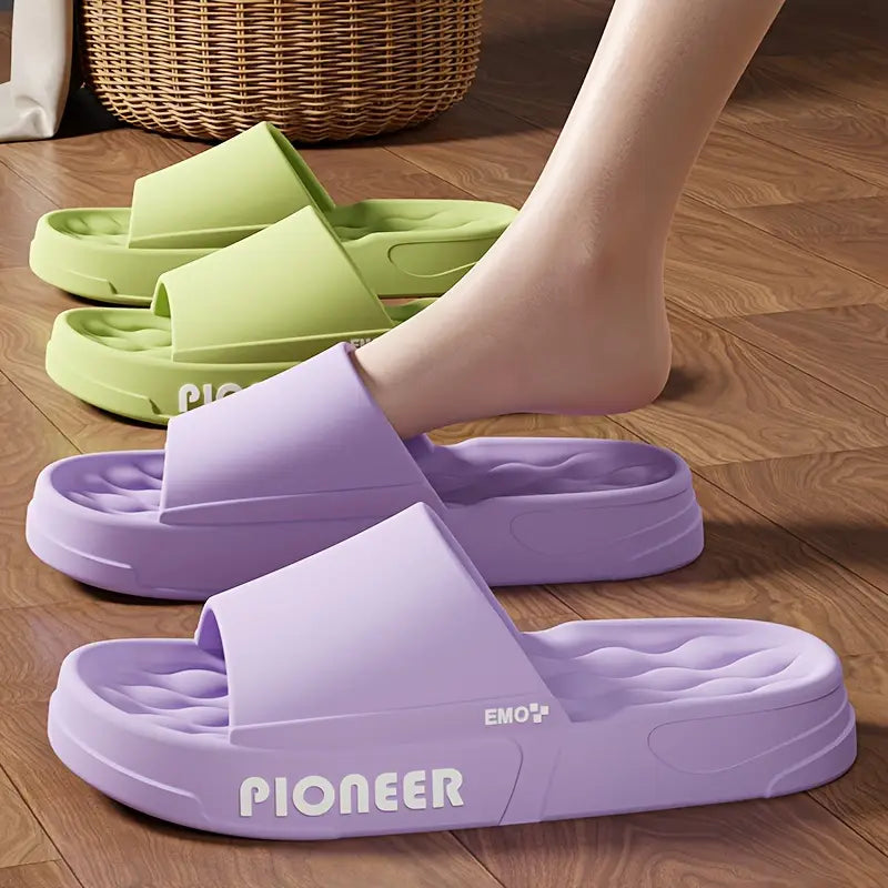 Non-Slip Indoor/Outdoor Thick Sole Slippers