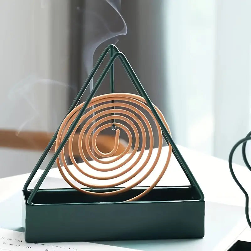 Mosquito Coil Holder with Plastic Tray 2025