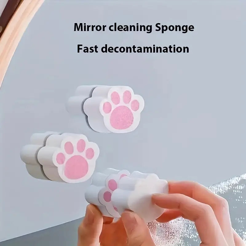 Magic Sponge Cleaner for Streak-Free Mirrors