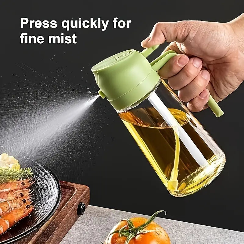 2-in-1 Olive Oil Dispenser &amp; Sprayer