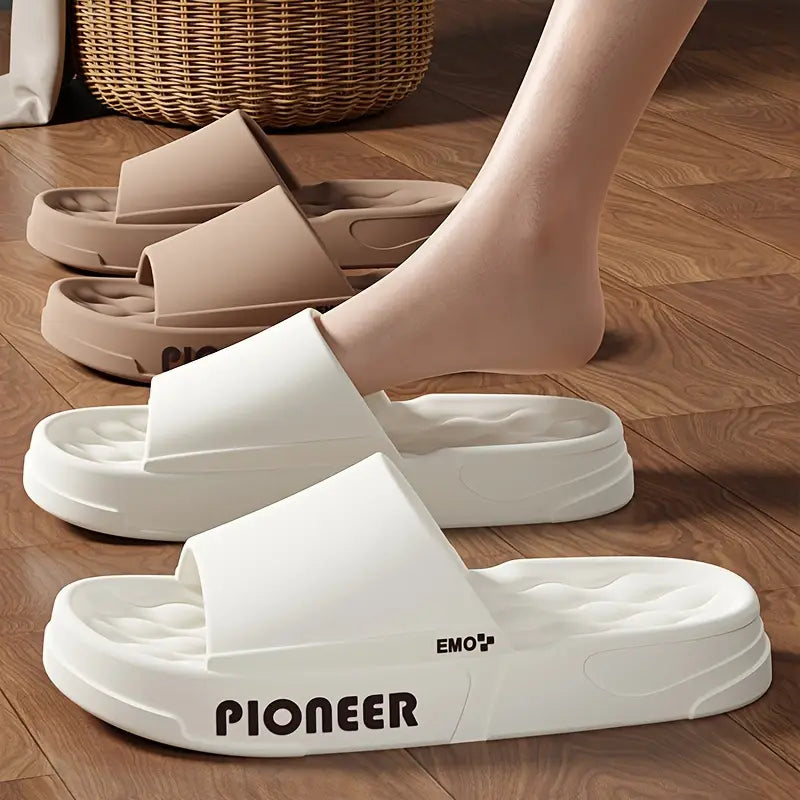 Non-Slip Indoor/Outdoor Thick Sole Slippers