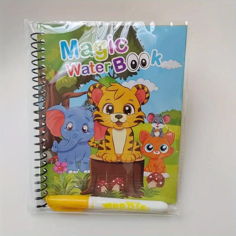 4 Piece Magic Water Coloring Book Set for Kids 2025