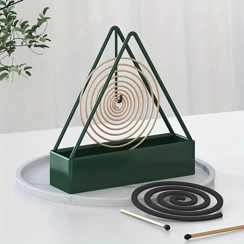 Mosquito Coil Holder with Plastic Tray 2025