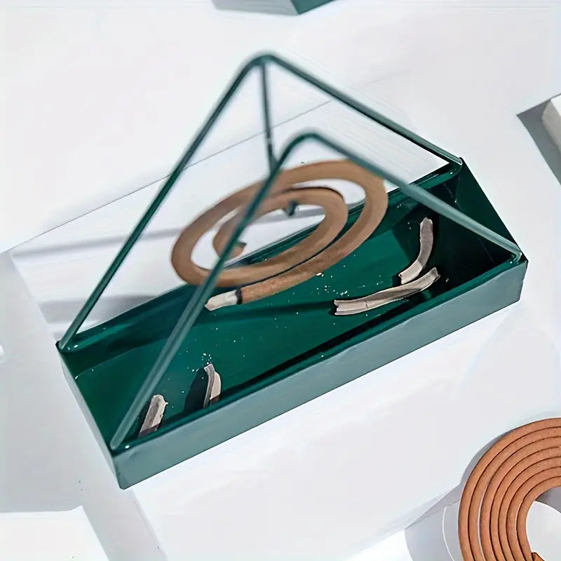 Mosquito Coil Holder with Plastic Tray 2025