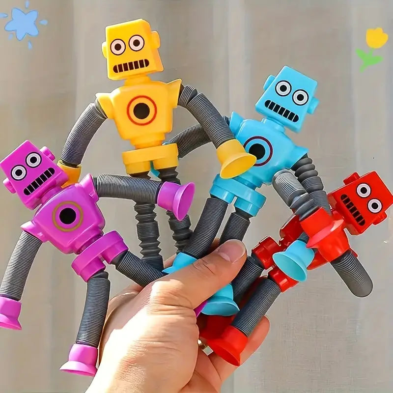 DIY Transforming Suction Cup Robot Toy