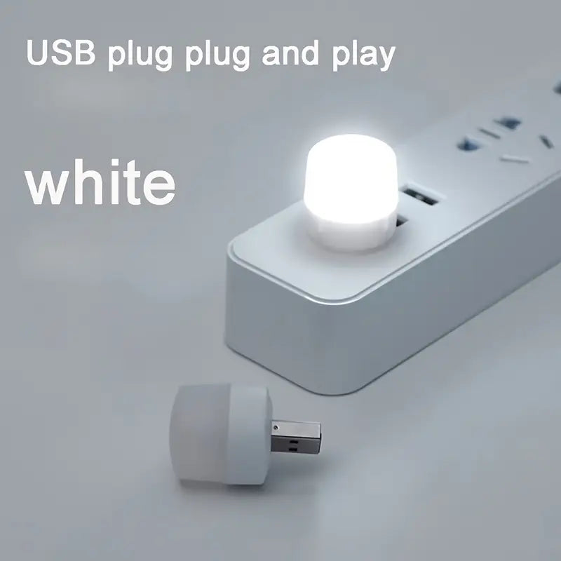 Pack of 5/10 LCUTML Mini USB LED Night Light