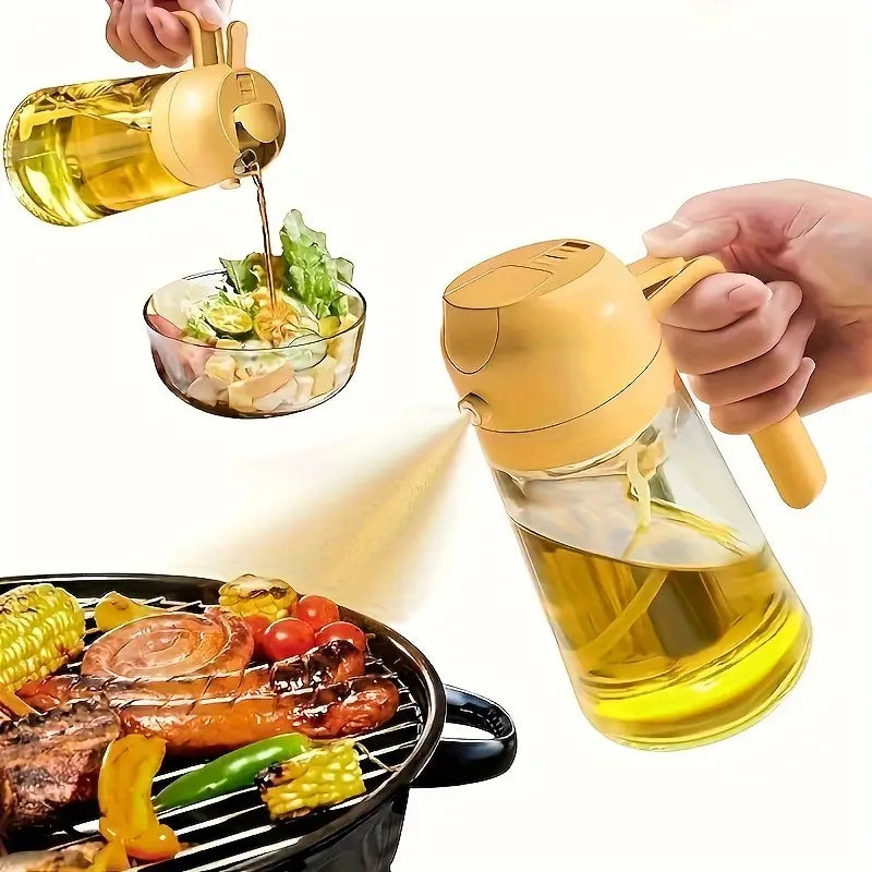 2-in-1 Olive Oil Dispenser &amp; Sprayer